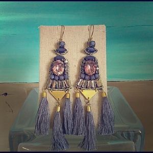 Stella & Dot Tassel Earrings